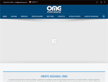 Tablet Screenshot of grupoomg.com